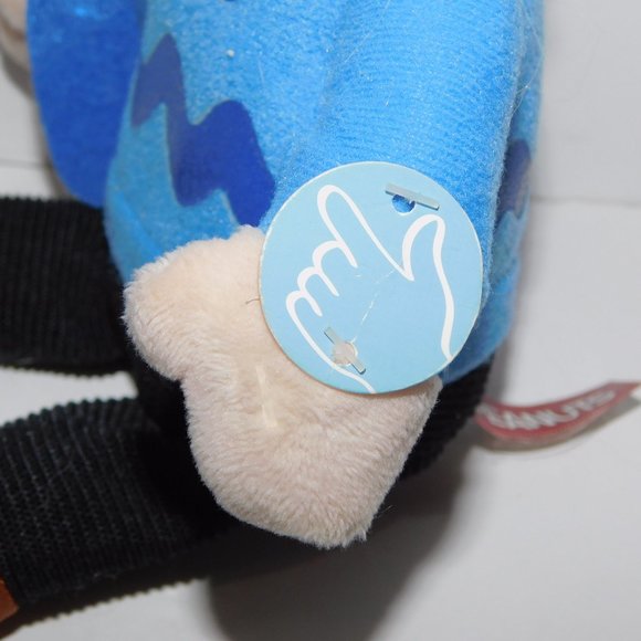 Charlie Brown Peanuts 10" Plush Blue Holding Candy Cane Musical stuffed Doll - Picture 5 of 7